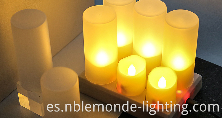 Moving Wick Flameless Led Tea Light Candles
